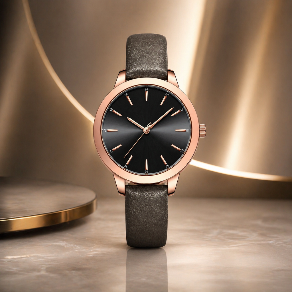 LUXARO Éclipse Rose Damen Uhr