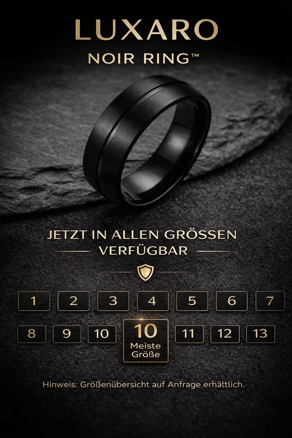 Luxaro Noir Ring