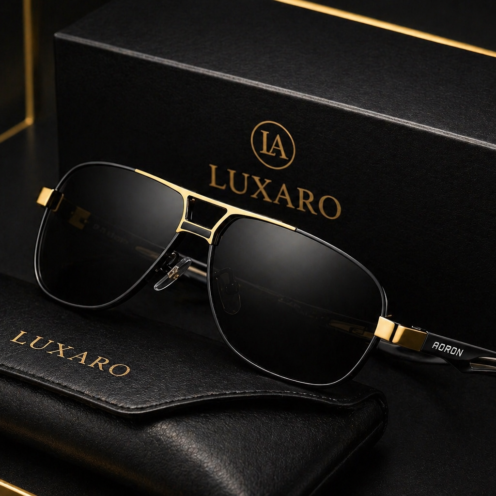 Luxaro Noir Elite Polarized Sunglasses