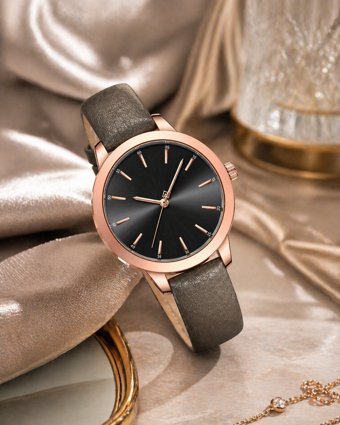 LUXARO Éclipse Rose Damen Uhr