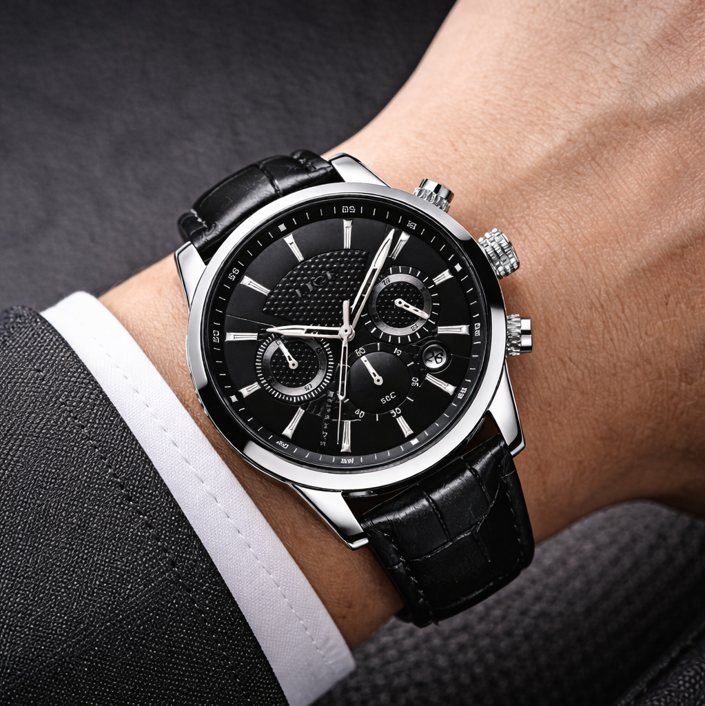 Luxaro Prestige Chronograph Black Edition