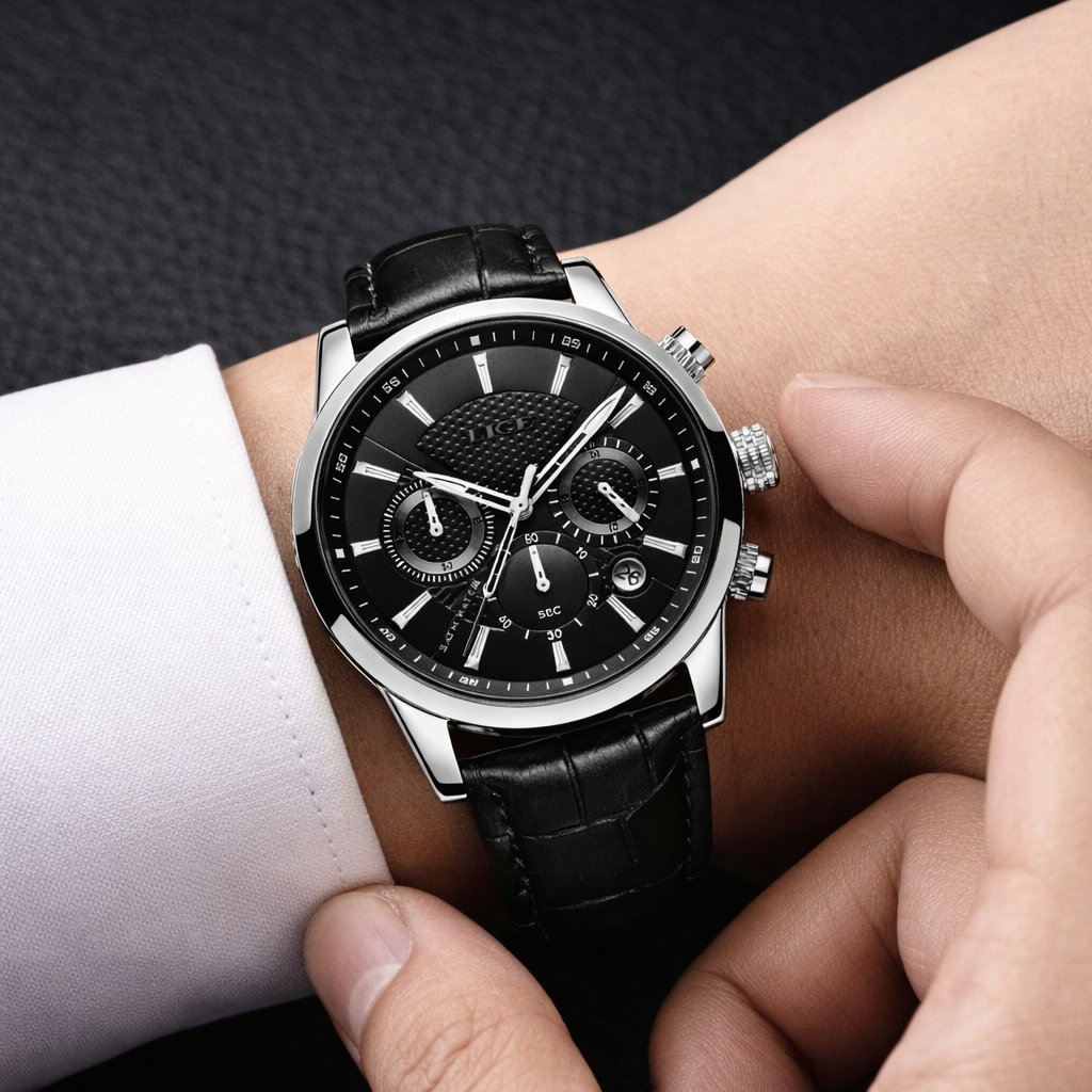 Luxaro Prestige Chronograph Black Edition