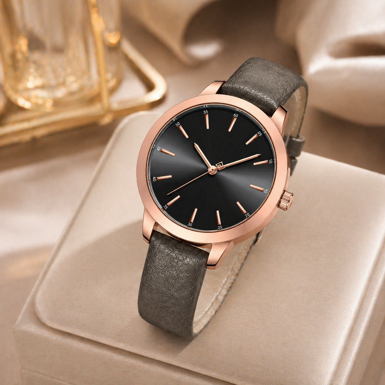 LUXARO Éclipse Rose Damen Uhr