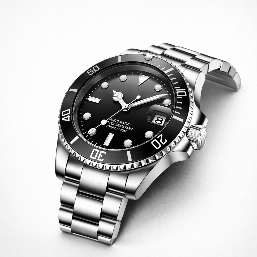 LUXARO ChronoSteel Automatische Premium Herrenuhr