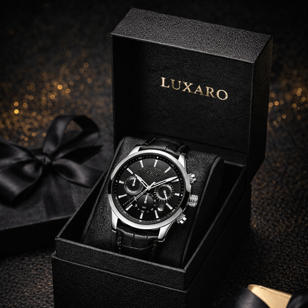 Luxaro Prestige Chronograph Black Edition